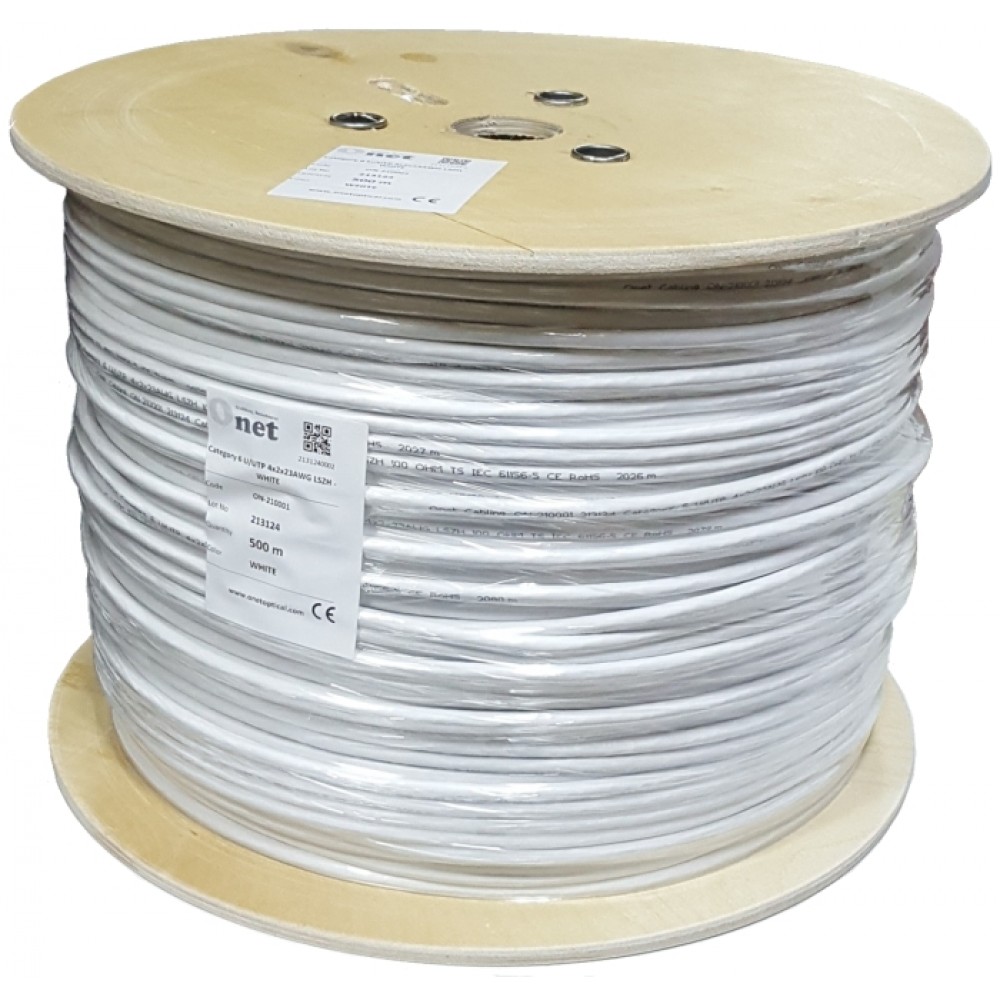 PRM CAT6 23 AWG U/UTP POLİETİLEN KABLO